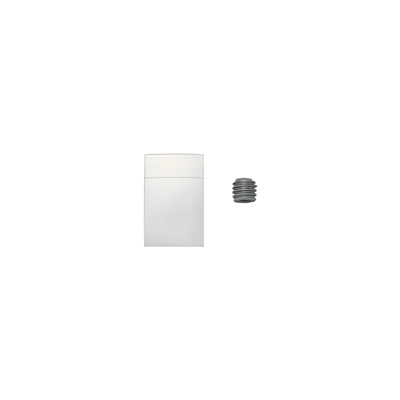 A replacement set screw and a clear gasket for SA60 glass fittings are displayed against a white background.