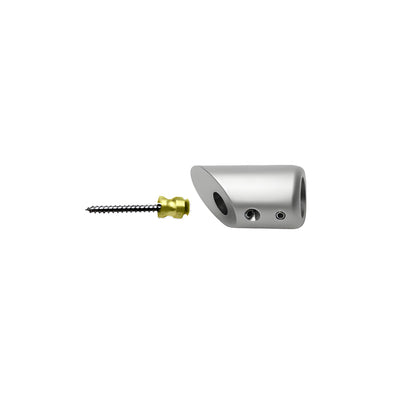 CRL Polished Chrome Mitered Support Bar Bracket