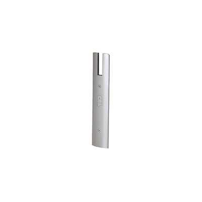 CRL Polished Stainless End Cap for 10" Square 1/2" Glass Wedge-Lock® Door Rail