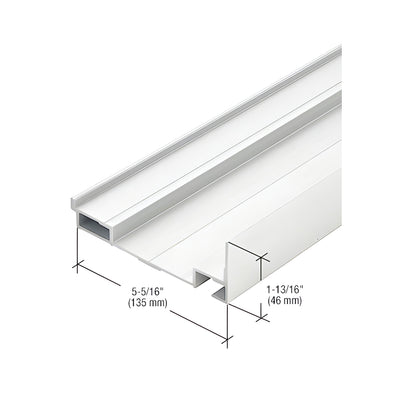 CRL-U.S. Aluminum White KYNAR® Paint Subsill - 24'-2"