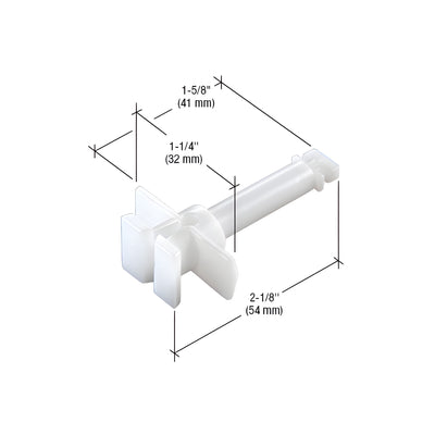 CRL-U.S. Aluminum Thermal Clip for 1" Glazing- 50/Pk