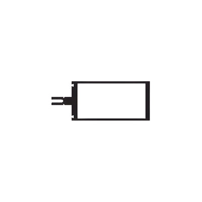 CRL-U.S. Aluminum Vertical Mullion, 2-1/2" x 5" - 24'-2", Dark Bronze/Black Anodized Class 1