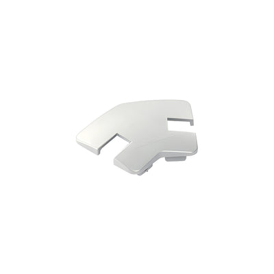 CRL Silver Metallic Notched Cap for 135 Degree Center Post