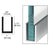 CRL Satin Anodized Wet/Dry Glass U-Channel 1-1/2" Deep x 120"