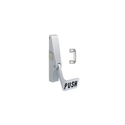 CRL Satin Aluminum Jackson® 10 Series Left Hand Reverse Bevel Paddle Rim Panic Exit Device