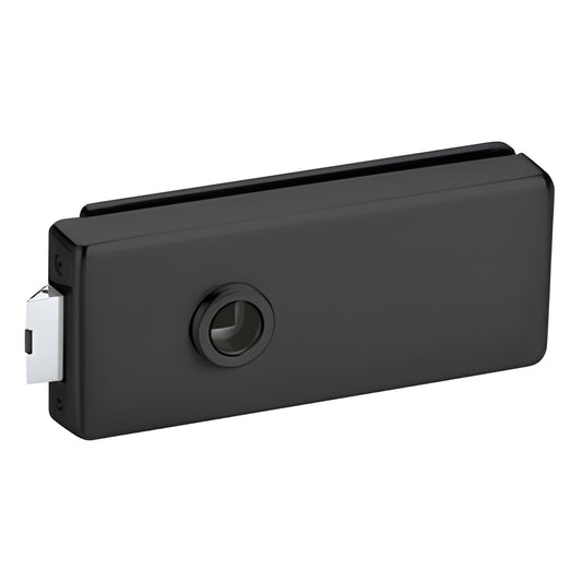 Fallbrook Matte Black Square Door Latch Housing Replacement