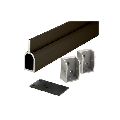 U.S. Aluminum Dark Bronze Anodized Removable Mullion 10' Adams Rite® 3890