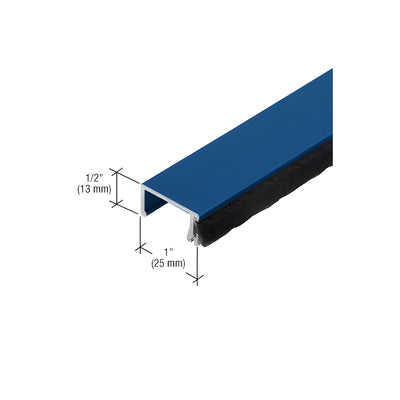 CRL-U.S. Aluminum Applied Door Stop, Custom Paint, 21'-2"