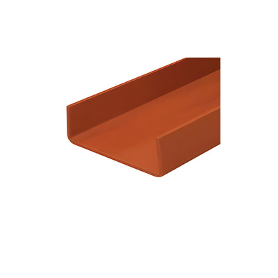 CRL-U.S. Aluminum 12 Gauge Steel Stiffener 4-1/8" x 3/4" x 16'