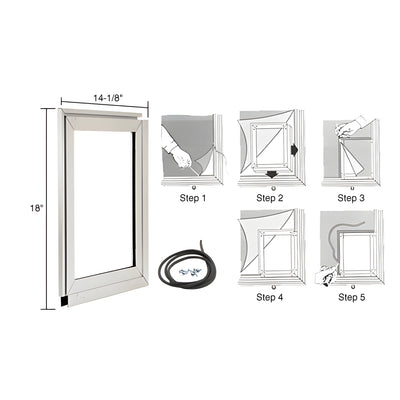 CRL Medium Pet Door Adaptor