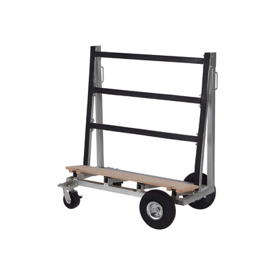 CRL Single-Sided Glass and Stone Shop Cart