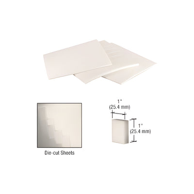 CRL 1" x 1" x 1/4" Super Duty Shipping Pads