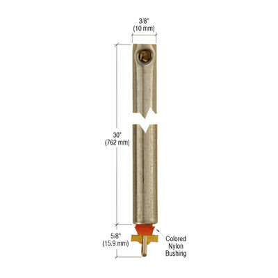 CRL 30" Tubular Spiral Non-Tilt Window Balance Red Bushing