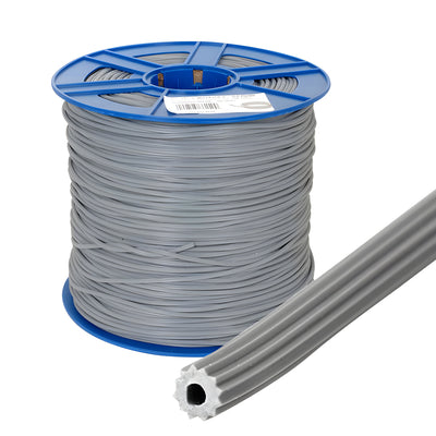 CRL .125" Gray Serrated Screen Retainer Spline Bulk 15 Pound Roll