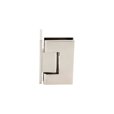 CRL Polished Nickel Vienna 044 Series Wall Mount Offset Back Plate Hinge