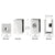 CRL Chrome Set Screw Clamp for 1/4" to 5/16" Glass