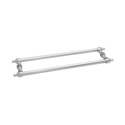 CRL Polished Chrome Colonial Style 18" Back-to-Back Towel Bars