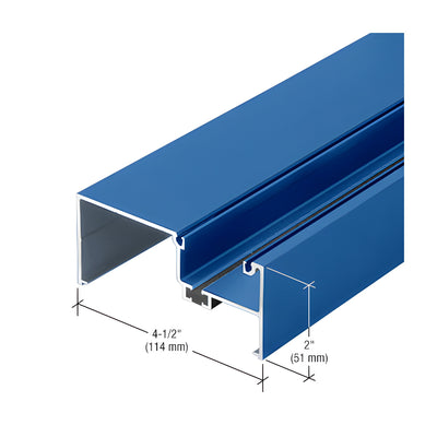 CRL-U.S. Aluminum Open Back Vertical Mullion, Thermally Improved, Custom Paint - 24'-2"