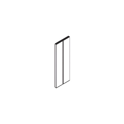 CRL-U.S. Aluminum Edge Block for Shallow Pocket- 50/Pk