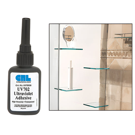 CRL UV702 High-Viscosity UV Adhesive 30g — Fast Cure Glass & Plastics