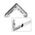CRL 3/8" Aluminum Corner For WSF346 Series Screen Frame