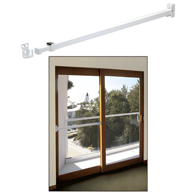 CRL Telescoping Adjustable Security Bar Lock for Sliding Glass Doors