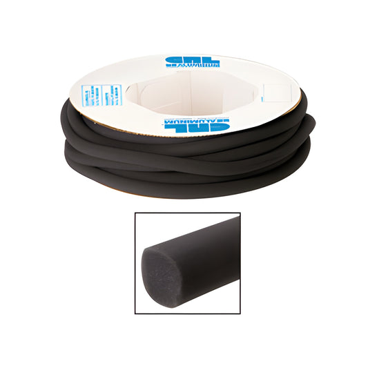 CRL 1-1/2 in Open-Cell Foam Backer Rod, 100 ft Roll - Sealant Backing