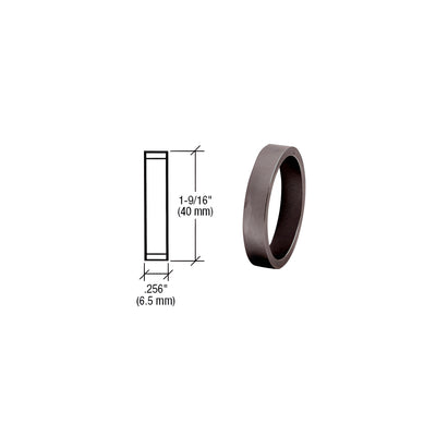 CRL Dark Bronze .256" Straight Cylinder Ring