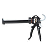 A side profile view of the black CRL Cox 18:1 ratio strap frame caulking gun.