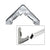 CRL 5/16" Aluminum Corner For WSF345 and A345 Screen Frames