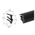 CRL Black 3/8" Roll-In Glazing Gasket - 500' Roll