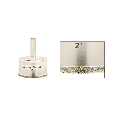 CRL 2" Amazing Glazing Plated Diamond Drill