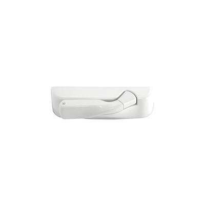 CRL Truth® Encore Brite White, Left Hand Folding Handle and Cover