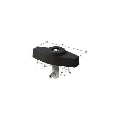 CRL Black Anodized Access Control Key Lock