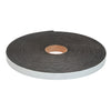 A full roll of black Norseal V666 Campermount foam tape shown from an elevated angle.
