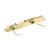CRL Polished Brass Electric Strike Keeper for Double Doors - Fail Secure