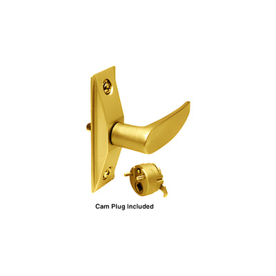 CRL Brass Right Hand Lever Handle