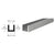 CRL Satin Anodized Aluminum Single Channel Extrusion