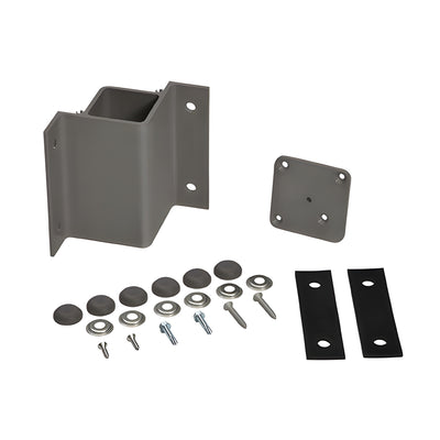 CRL Matte Bronze Inside 90 Degree Fascia Mount Bracket