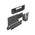CRL TAPER-LOC® XAL Adjustable Taper Set for 13/16" (20.64 mm) Laminated Tempered
