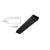 CRL Matte Black 4-1/2" x 36" Single Door Header