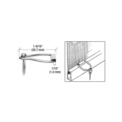 CRL Spline Ball Latch with Screw - Carded