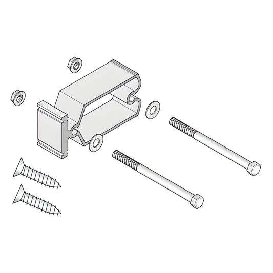 CRL-U.S. Aluminum Mullion Shear Block & Bolt Kit, 6-Pack, 2.91 PSI