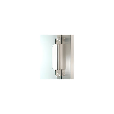CRL Satin Chrome Finish Frameless Sliding Glass Door Handle
