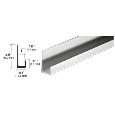 CRL Brite Anodized Standard 5/16" J-Channel