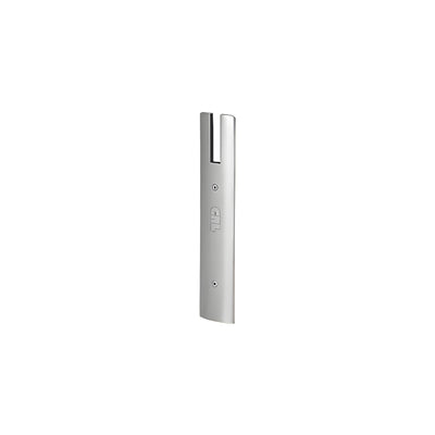 CRL Brushed Stainless End Cap for 10" Square 3/4" Glass Wedge-Lock® Door Rail