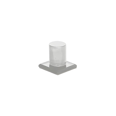 CRL Clear Acrylic Stick-On Mirror Knob