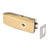 CRL Brass Glass Mounted Passage Latch