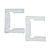 CRL Clear Gasket Replacement Kit for Geneva Hinges