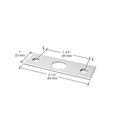 CRL Polished Stainless Strike Plate